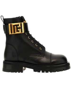 Balmain Romy Army Boots - Black