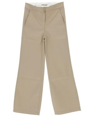 Palm Angels Straight Leg Chino Pants - Natural