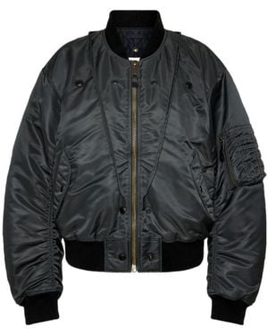Maison Margiela Reversible Bomber Jacket - Black