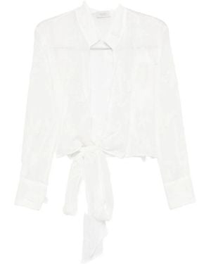 Mazzarelli Long-Sleeved Shirt - White