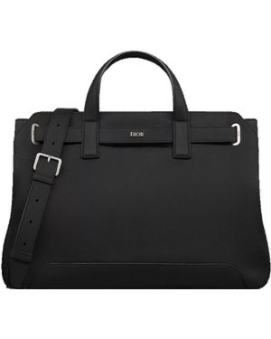 Dior Small Normandie Tote Bag - Black