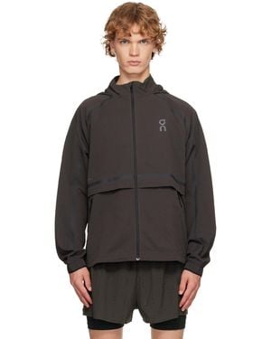 On Shoes On Performance Volt Running Jacket - Black