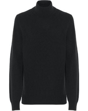 Malo Roll-Neck Knitted - Black