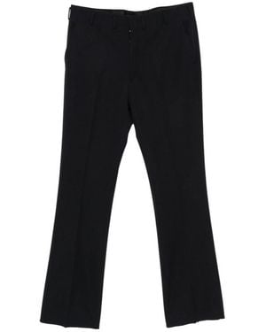 Prada Casual Trousers With Belt Loops - Black