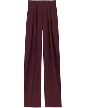 パンツ SAINT LAURENT TIZIANO RED COTTON PANT SAINT LAURENT Tiziano Red Cotton Pant | italist | REVERSIBLE