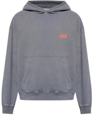 American Vintage Logo Hoodie - Grey