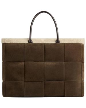 Bottega Veneta Large Arco Tote - Brown