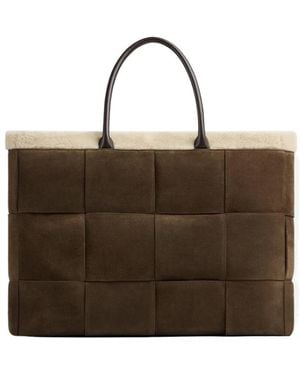 Bottega Veneta Large Arco Tote - Brown