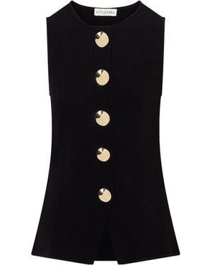 Altuzarra Harper Knitted Top - Black