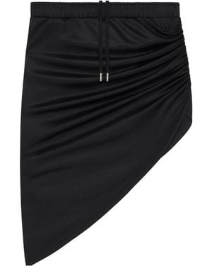 Courreges Courrèges Twist Sport Draped Skirt - Black