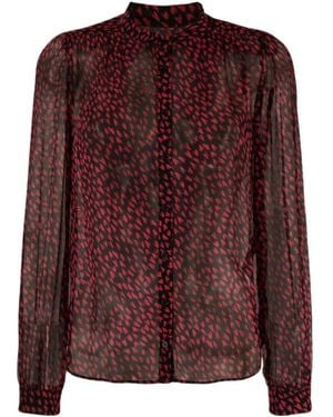 Zadig & Voltaire Tino Crush Shirt - Purple