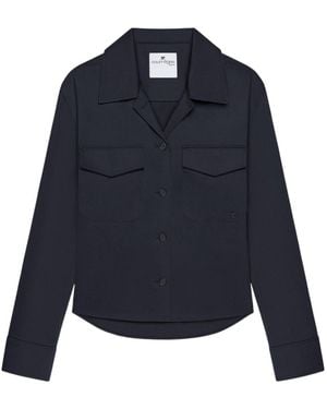 Courreges Cotton Shirt - Blue