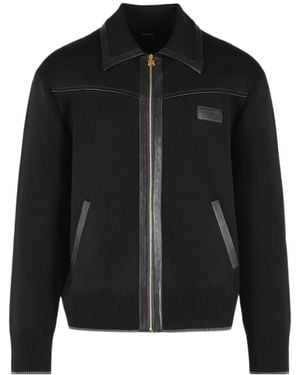 Amiri Long-Sleeve Zip-Up Jacket - Black