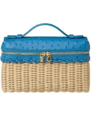 Loro Piana Extra Pocket L19 Shoulder Bag - Blue