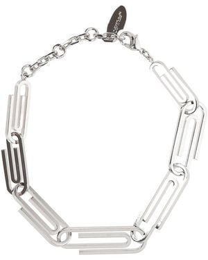 Off-White c/o Virgil Abloh Paperclip Bracelet - White
