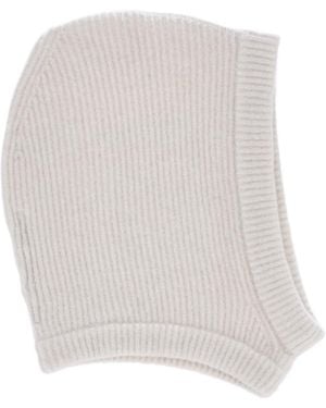 Rick Owens Balaklava Hat - White