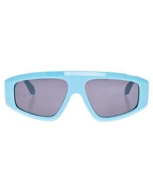 Alaïa Alaïa Aviator Frame Sunglasses - Blue