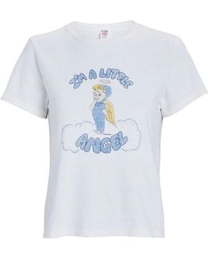 RE/DONE Short-Sleeved T-Shirt - Blue