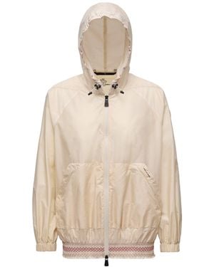 Moncler Samedans Packable Hooded Jacket - Natural