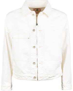 C.P. Company Buttoned Jacket - White