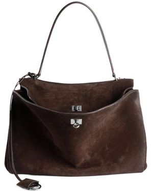 Balenciaga Rodeo Large Handbag - Brown