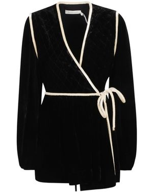 Zimmermann Tie-Fastened Jacket - Black
