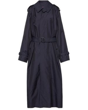 Maison Margiela Trench Coat - Blue