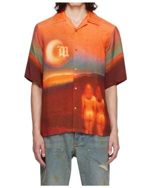 MISBHV Printed Short-Sleeve Shirt - Orange
