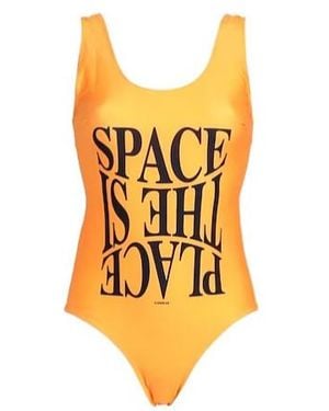 Ganni One-Piece Swimsuits - Yellow