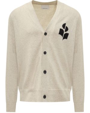 Isabel Marant Elvin Cardigan - White