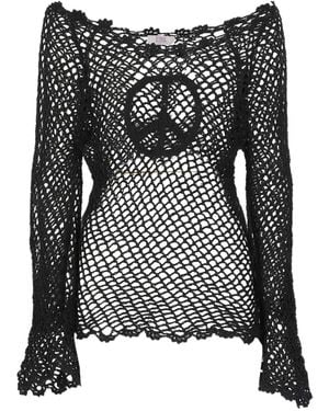 ERL Fishnet Jumper - Black