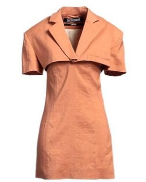 Jacquemus Fitted Dress - Orange