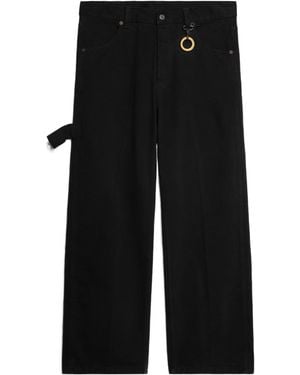 Celine Wide Leg Jeans 001 - Black