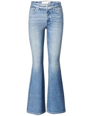 Rag & Bone Belt Loop Jeans - Blue