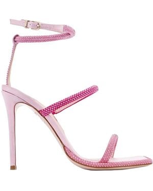 Sophia Webster Callista Embellished Ankle Strap Sandals - Pink
