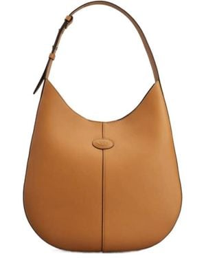 Tod's Di Bag Small Hobo Bag - Brown