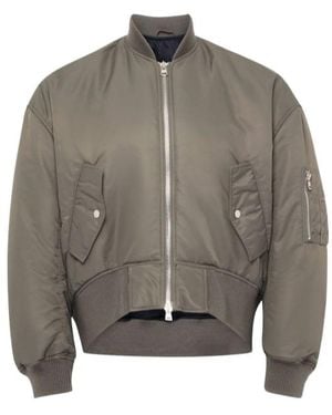 JW Anderson Zip-Fastening Bomber Jacket - Grey