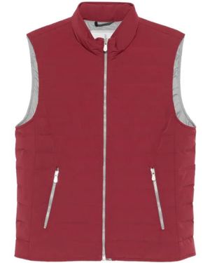 Brunello Cucinelli Sleeveless Down Jacket - Red