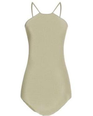 Rick Owens Solid-Color Sleeveless Jumpsuit - Green