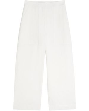 Studio Nicholson Straight-Leg Cotton Pants - White