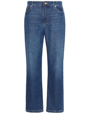 Max Mara Belt Loop Jeans - Blue