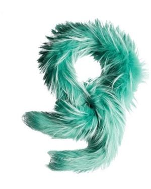 Prada Lace Scarf - Green