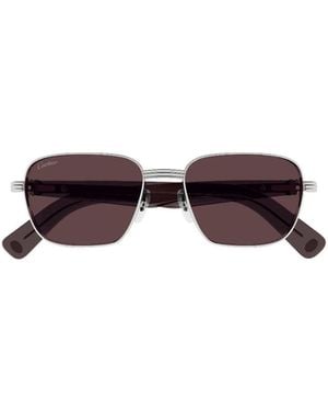 Cartier Metal Sunglasses - Red