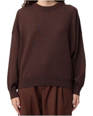 Brunello Cucinelli Long-Sleeves Sweater - Brown