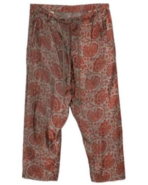 Uma Wang Perch Pants - Brown