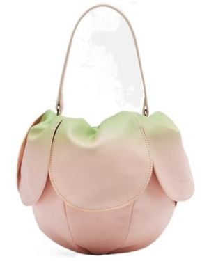 Simone Rocha Leather Shoulder Bag - Pink