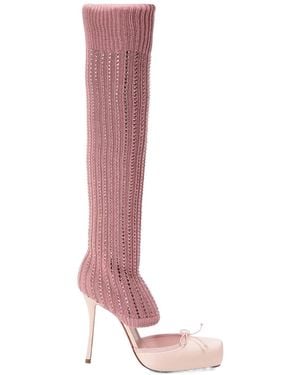 Christian Louboutin Chr Cassia Anmac Platform Heels - Pink