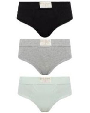 Palm Angels Solid Colour Underwear Set - White