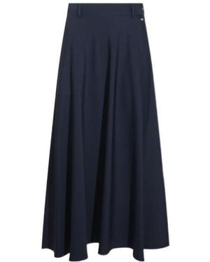 Herno Pleated Skirt - Blue