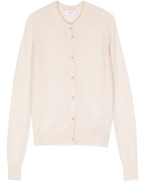 Haikure Button Jumper - White